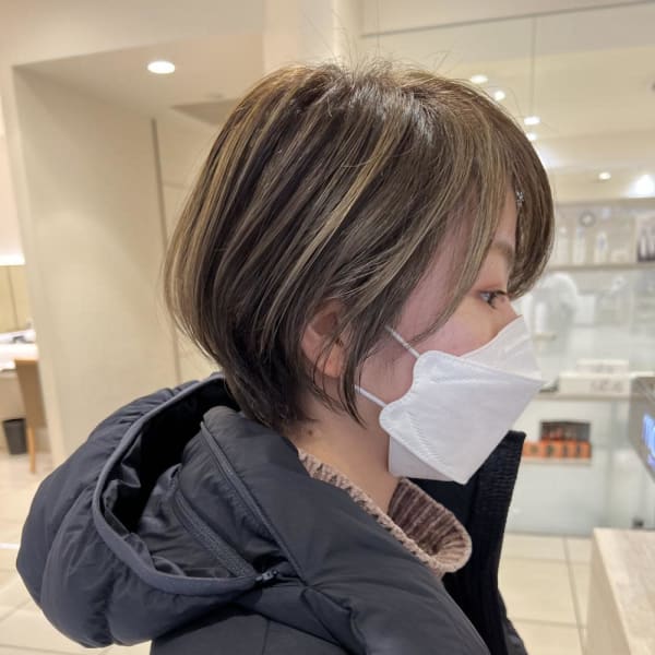 シフォンショート×ハイライト