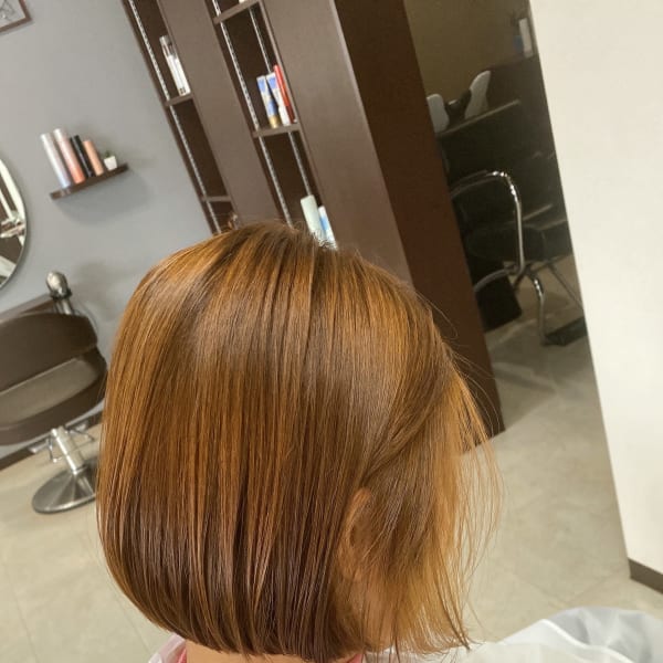 モード系インナーカラー