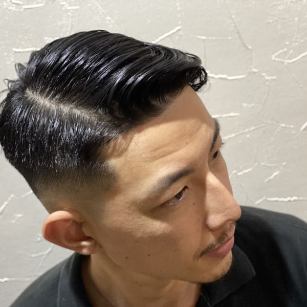 外国人風フェードスタイル