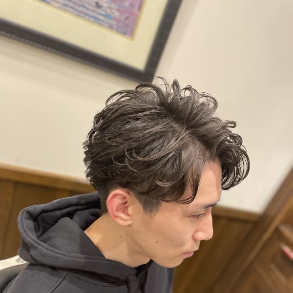 ゆるふわニュアンスパーマスタイル