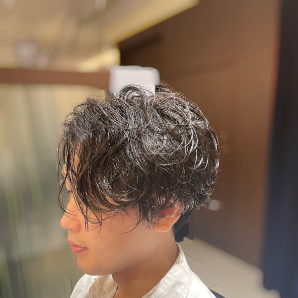 ツーブロックマッシュ/スパイラル/スマートマッシュ銀座<理容