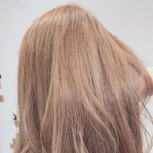 ハイライト　ハイトーンカラー　グレイカラー