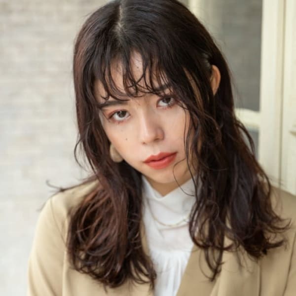 ≪エッジの効いたクールなカールスタイル≫Ash高津店