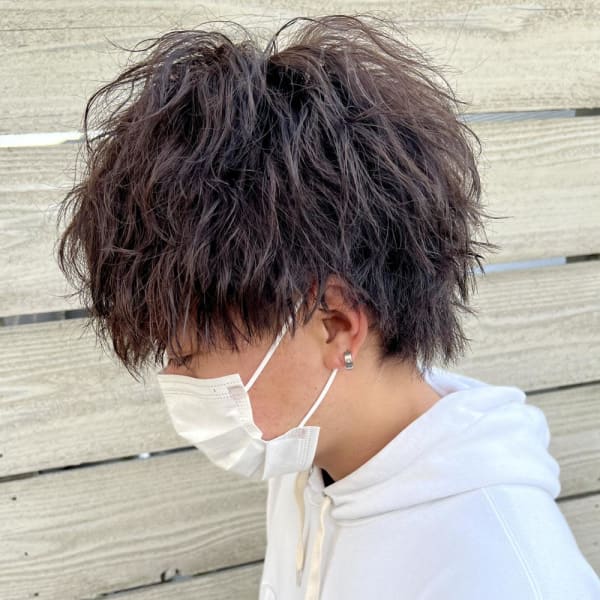 【谷口】マッシュウルフ×ツイストスパイラル