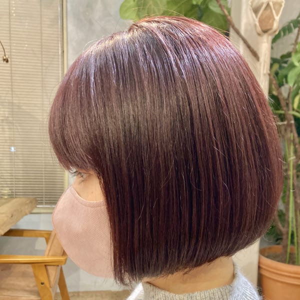 朝楽ボブ|Mahana by hair