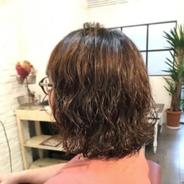 【ARCH mew 竹村】デジキュアパーマ