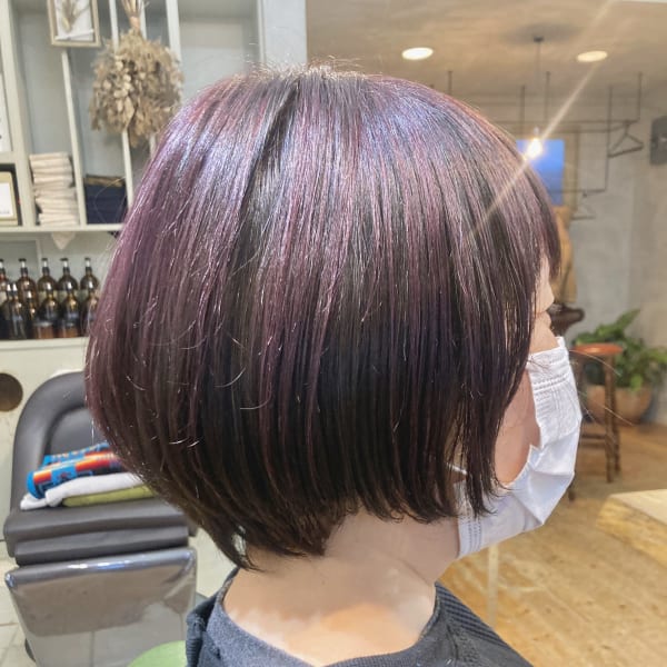 カシスピンクカラー