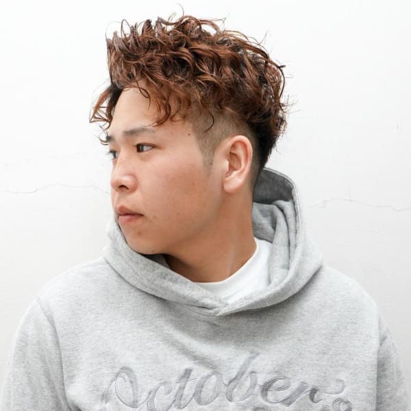 スパイラルパーマ