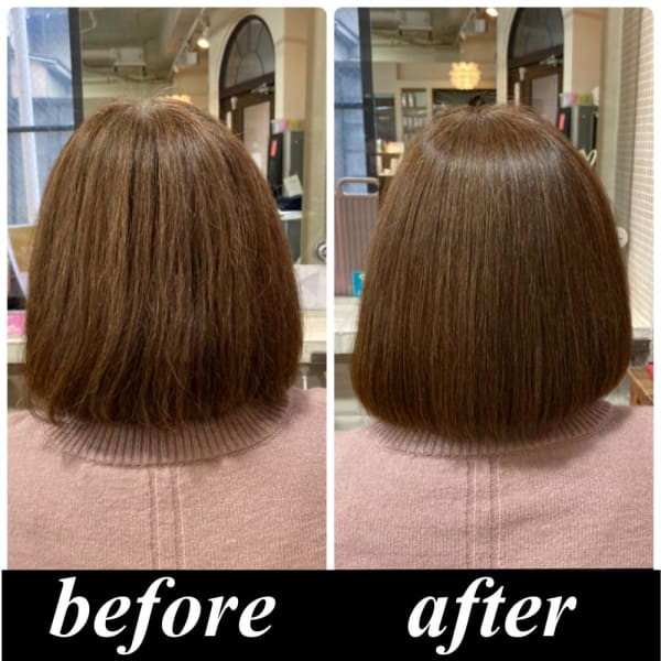 美髪整形トリートメント(高級酸熱トリートメント艶感抜群)