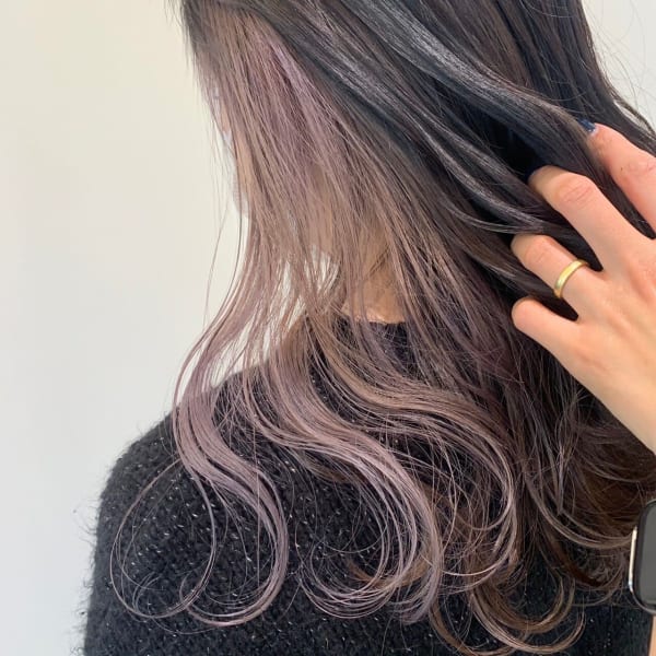 イヤリングカラーピンクグレージュ|LORAN by mahae