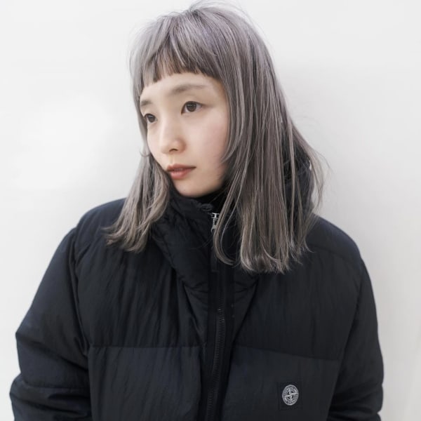 《e's中目黒美容室》ローライトが可愛いホワイトブロンド