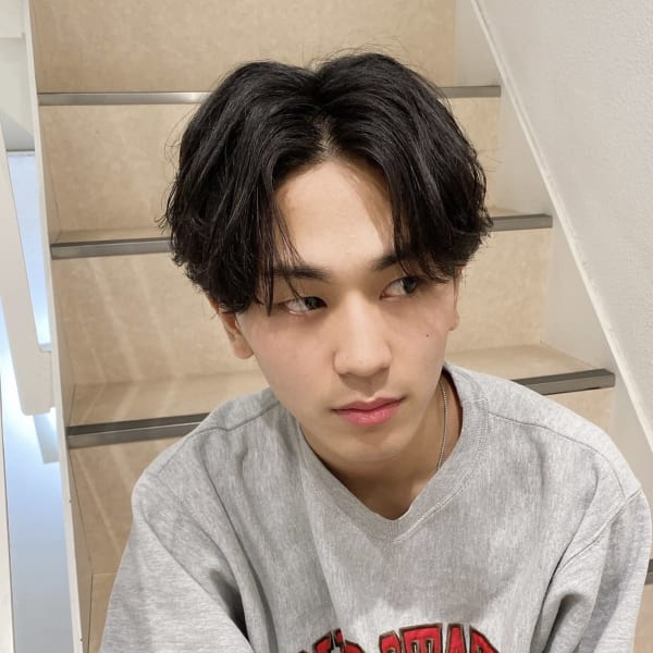 センターパート|Keep hair design 自由が丘