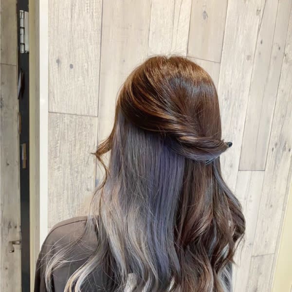 インナーカラー/ハイライトカラー/イヤリングカラー/学割