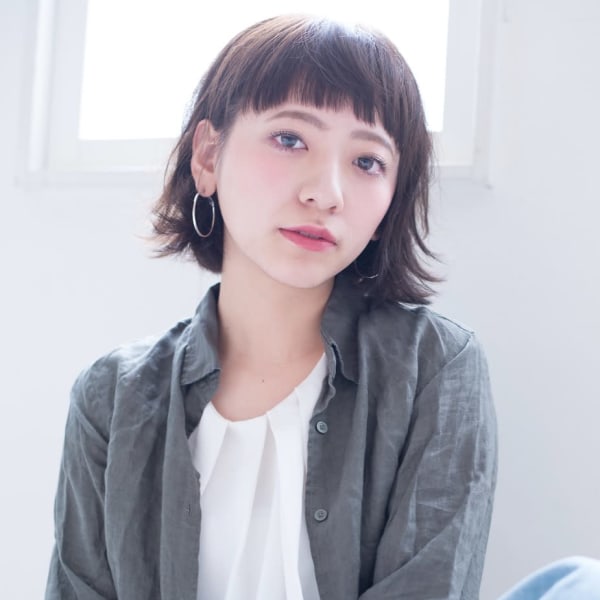 ナチュラル外はねボブ|JITA