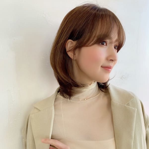 韓国ひし形レイヤーくびれカット