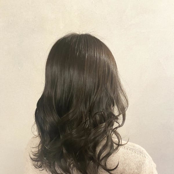 ダークアッシュカラー(白髪染め)