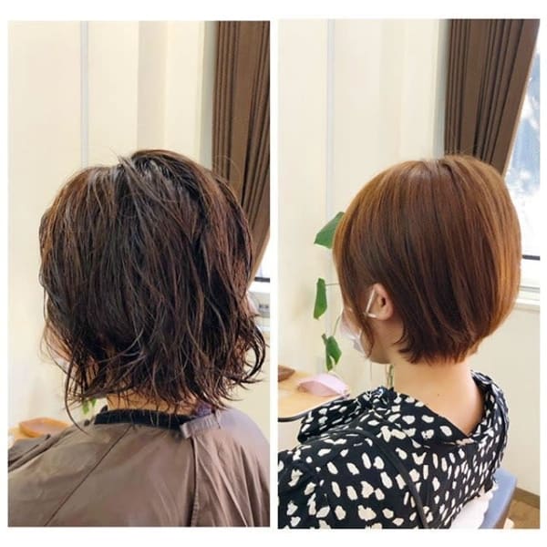 20代・クセがあっても収まるショート