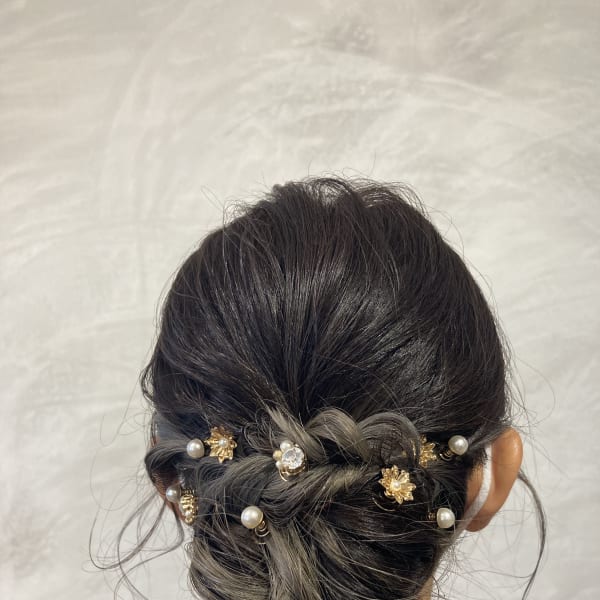 *シニヨンスタイル*|Mahana by hair