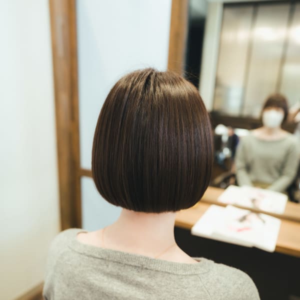 ★トゥルンとまとまるミニボブスタイル★