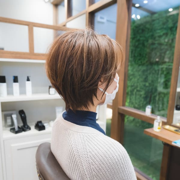 ☆ふわっとくびれるショートスタイル☆