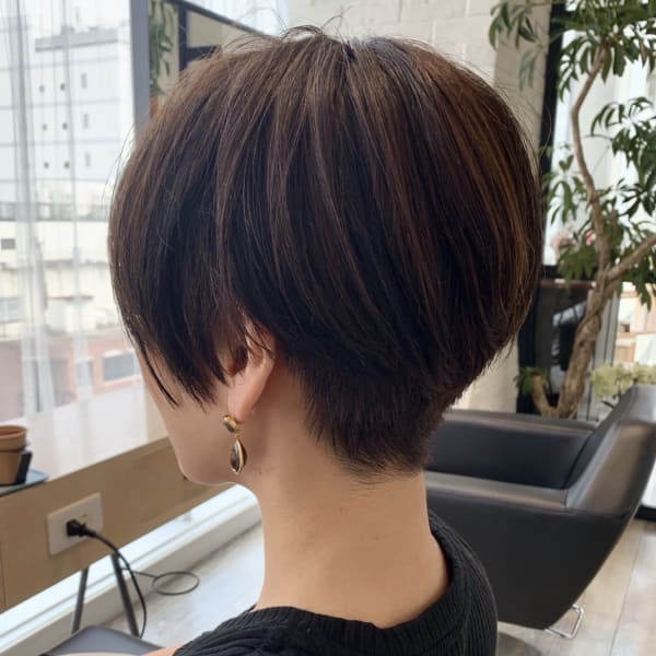 【サロンワーク】ハンサムショート|aaron