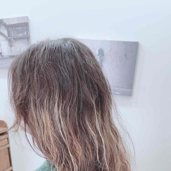 ロングゆるふわパーマ