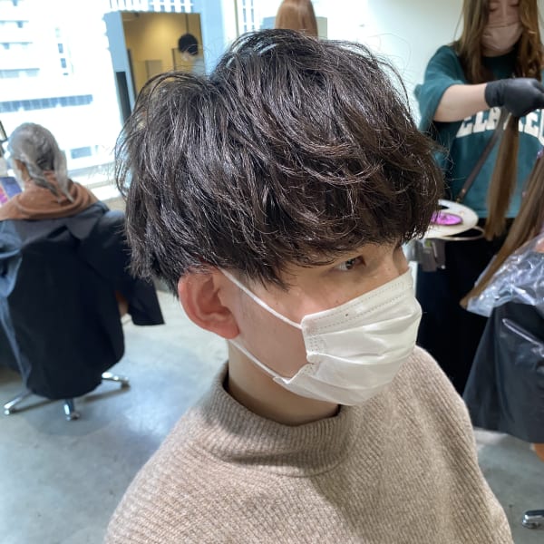 マッシュパーマ