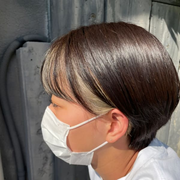 お洒落ショートボブ|Charites