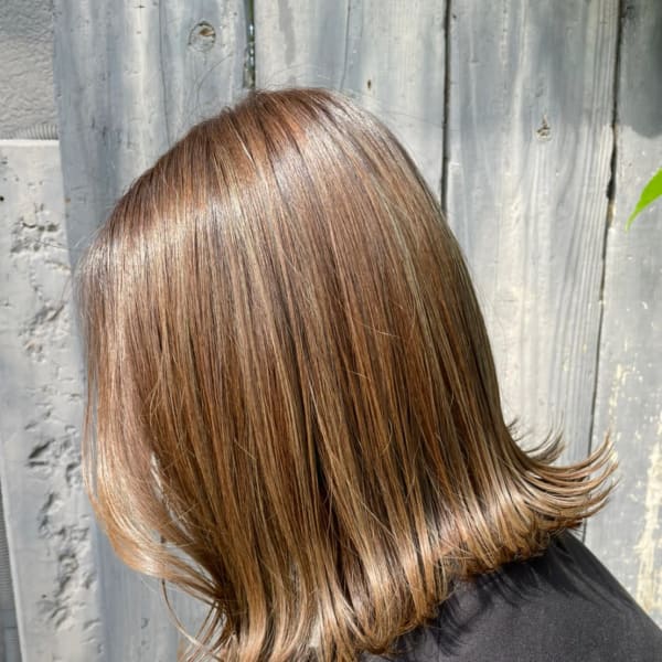 切りっぱなしボブ|Charites