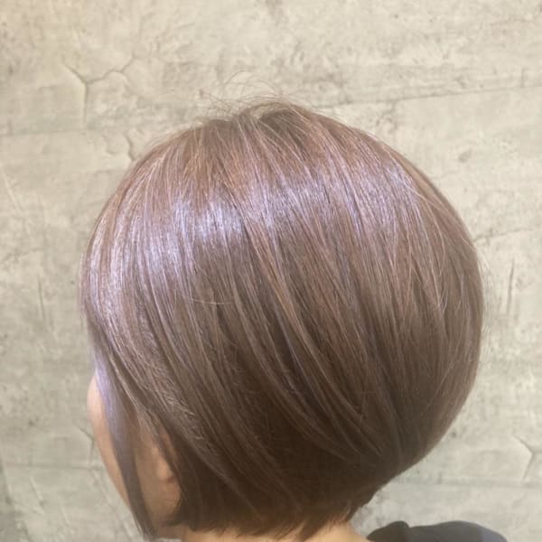 脱白髪ハイライト、プラス、イヤリングカラー