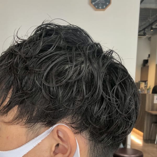 ニュアンスパーマ/メンズ/メンズカット/メンズパーマ/福岡