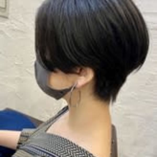 丸みハンサムショート♪