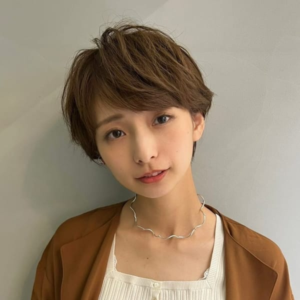 20代・30代_透けブラウンショート