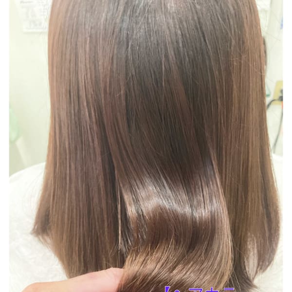 ツヤカラー×酸熱トリートメント🌈