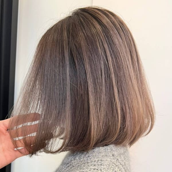 ボブバレイヤージュ