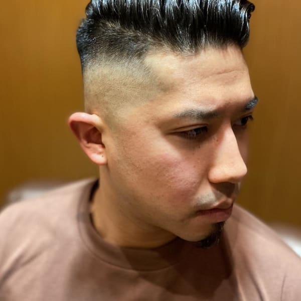 ニューヨーク風フェード