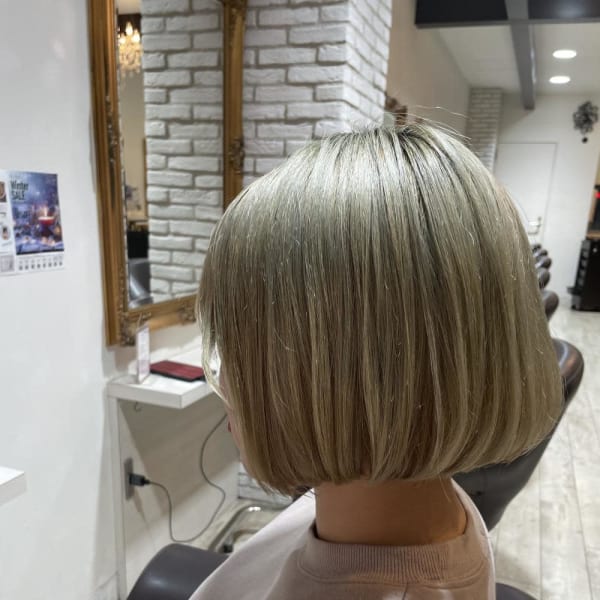 ミニボブスタイル|Alushe 新宿店