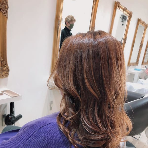 ラフウェーブスタイル【錦糸町　透明感】