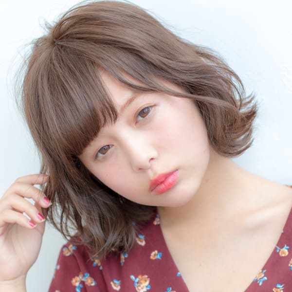 《小顔の魔法×透明感カラー》Addi 中野南口