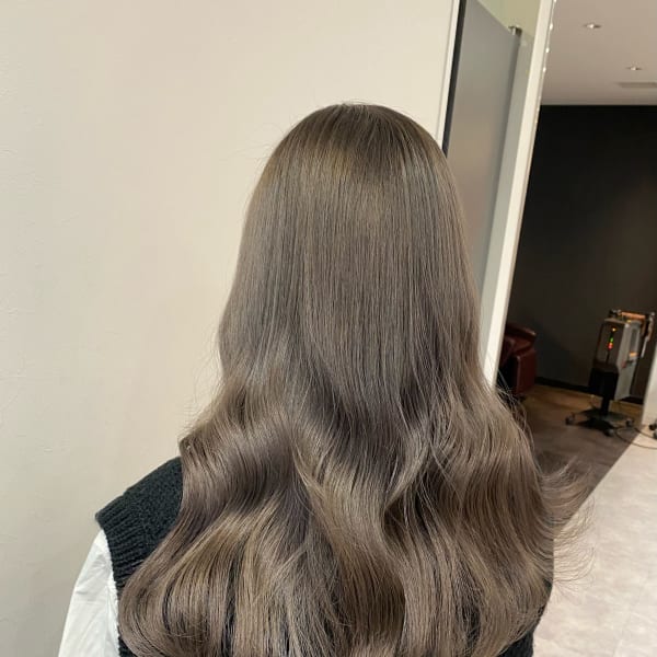 透け感たっぷりミルクティーカラー＊