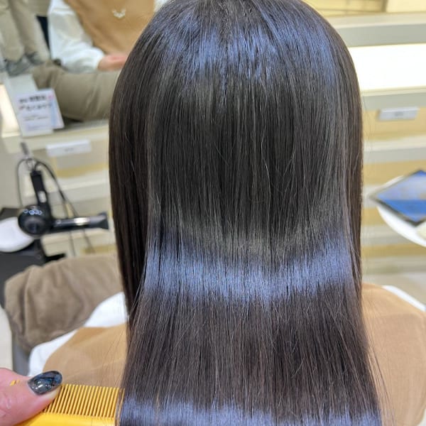 髪質改善ストレート