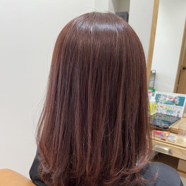 淡い系カラー!モーブピンク