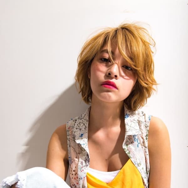 ハイトーンマッシュ風ボブ★