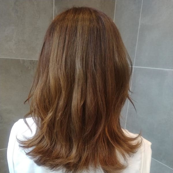 ベージュ系ハイライト