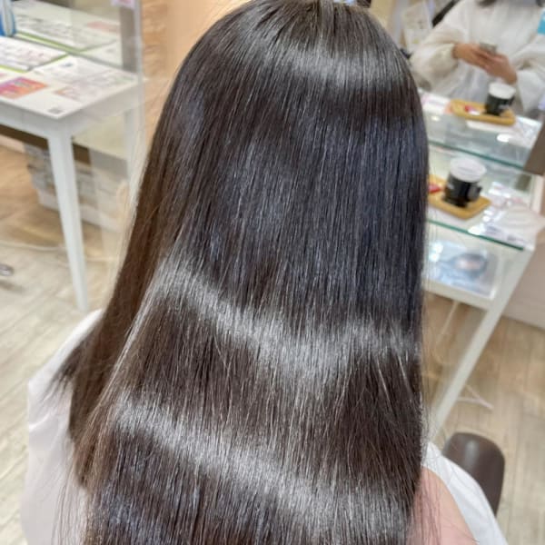 美髪矯正ストレート