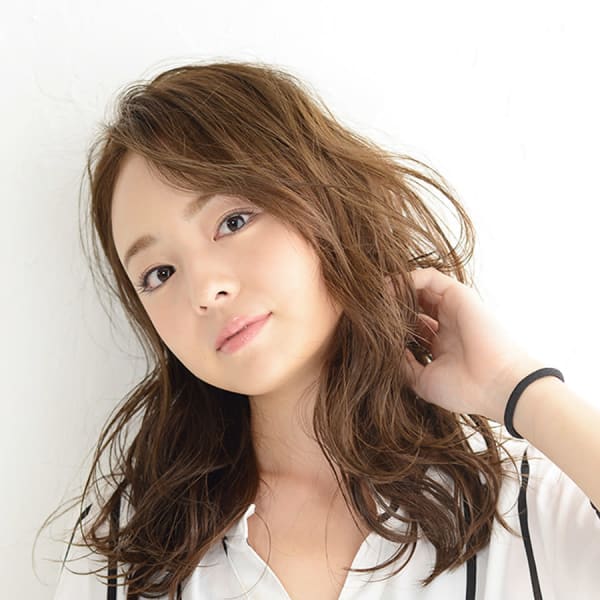 ”愛され”ナチュラル波ウェーブ