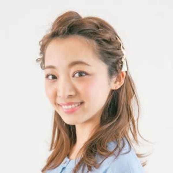 編み込みアレンジ