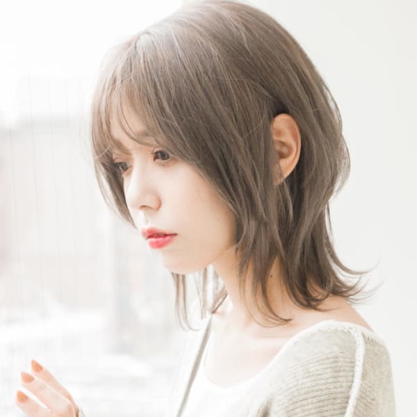 tocca 難波 前髪カット×透明感