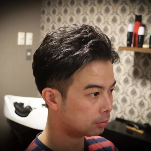 ツーブロックショートスタイル|【メンズヘアサロン】SiGN