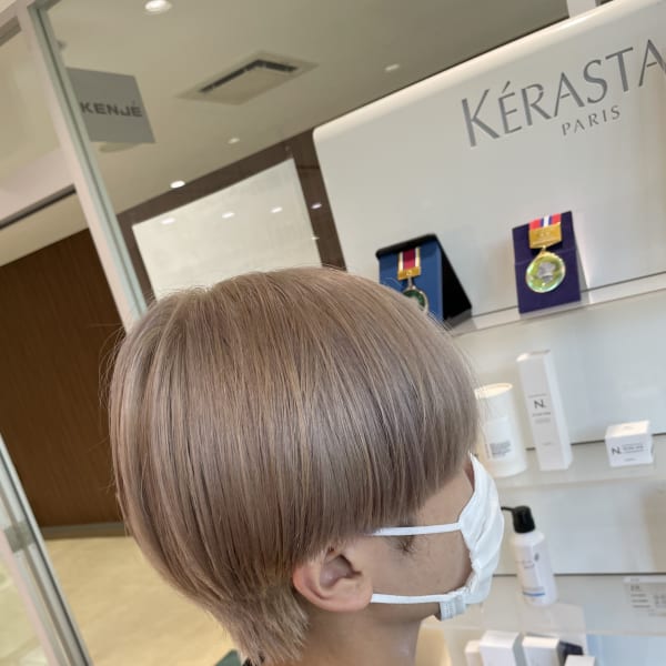 韓流メンズマッシュ【ホワイト系カラー】|KENJE洋光台